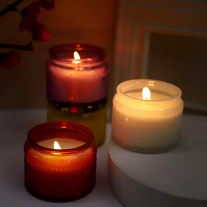 Modern Nordic Home Bedroom Romantic <b>Small</b> Aromatherapy <b>Candle</b> Handmade Soy Wax for Wedding Souvenirs Gift Box Set - Product Image 2