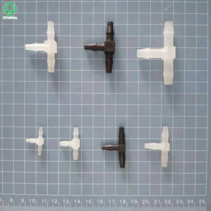 Conector en T de Plástico JU 3/8x3/8x1/4 3/8x3/8x1/8 3/8x1/4x1/4 1/4x1/4x3/16 Conexión de Manguera Médica - Product Image 2