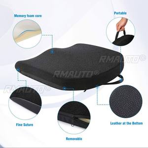 Automobiles Seat Covers Car Seat <b>Cushion</b> Pad <b>Memory</b> <b>Foam</b> Mat for Auto Office Chair Back Sciatica Pain Relief - Product Image 4