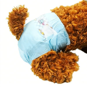 Hengtuo Vente en gros de couches jetables pour chien, super absorbantes, portables, pour la gestion des déchets, pour chien femelle - Product Image 1