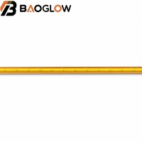 Lampu Strip LED 300LED/M Tanpa Sambungan Tanpa Las 3000K 4000K 6000K PCB 6.5mm DC12V 8W/M Fleksibel COB