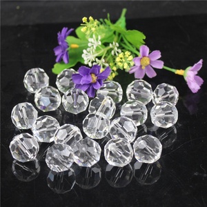 Perles rondes <span class=keywords><strong>en</strong></span> cristal clair Rondell à facettes 20mm bon marché <span class=keywords><strong>pour</strong></span> <span class=keywords><strong>lustre</strong></span> perles <span class=keywords><strong>en</strong></span> vrac <span class=keywords><strong>en</strong></span> <span class=keywords><strong>verre</strong></span> <span class=keywords><strong>pour</strong></span> la fabrication de rideaux de perles - Product Image 2