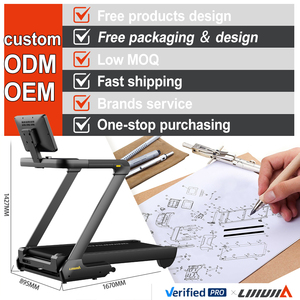 Fabriek Maatwerk Luxe Borstelloze Motor Loopband Auto Helling 25 Niveaus Opvouwbare Elektrische Loopband Trapklimmer - Product Image 3