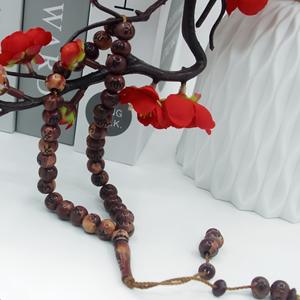 99 perles de prière islamiques en acrylique colorées de 8 mm, Tasbih Misbaha, 99 perles, compteur Dhikr, parfait pour la récitation quotidienne, prière musulmane - Product Image 5