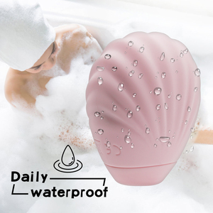 Vibrateur clitoridien en silicone de haute qualité en forme de coquille bleue avec 7 modes, 100% étanche pour la stimulation des femmes adultes - Product Image 6