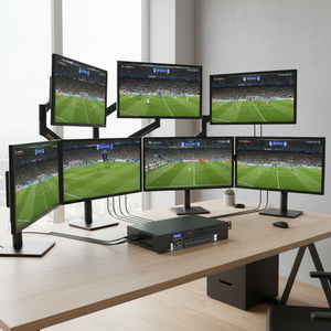Pengalih matriks video dipasang di rak 8 in 8 Harga terbaik 1080P HDCP 1.3 8x8 8X8 sakelar matras video dengan aplikasi ponsel Gui Web - Product Image 6