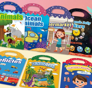 <span class=keywords><strong>Libro</strong></span> de Pegatinas de Escenas para Niños, Desarrollo de la Concentración, Removible y Reutilizable, <span class=keywords><strong>Libro</strong></span> Silencioso para Entrenamiento de la Concentración - Product Image 6