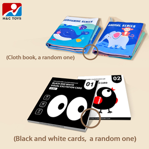 Set <span class=keywords><strong>de</strong></span> Regalo para Bebé Recién Nacido: 12 Sonajeros <span class=keywords><strong>de</strong></span> Agua, Libro <span class=keywords><strong>de</strong></span> Tela Educativo y Mordedores <span class=keywords><strong>de</strong></span> Tela - Product Image 2