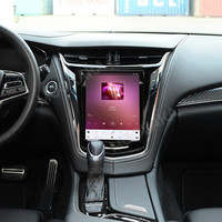 Radio MOOKAKA 10,5 pouces pour Cadillac ATS/CTS/SRX/Escalade 2014-2018, système multimédia Android pour voiture, GPS, stéréo, CarPlay sans fil