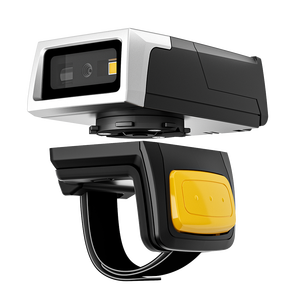 Kit combinado de escáner de código de barras con anillo de dedo HENEX H500, inventario de almacén, lector de datos inalámbrico BT rs5100, escáner portátil similar - Product Image 1