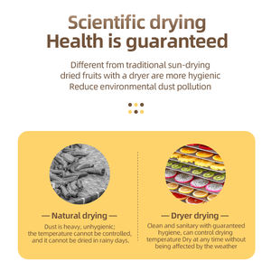 Séchoir à collation pour animaux de compagnie Séchoir commercial pour fruits et légumes et viande Séchoir à aliments multifonction Séchoir à aliments efficace pour animaux de compagnie - Product Image 4