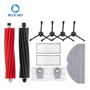 ชุดอะไหล่เปลี่ยน H12กรองแปรงไม้ถูพื้นด้านข้างหลักสำหรับ S8 S8 roborock + S8 Pro หุ่นยนต์ดูดฝุ่นอุปกรณ์เสริมสำหรับทำความสะอาด - Product Image 1