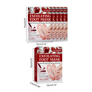 2025 populaire hydratant peau tendre callosités peau morte enlever forte capacité réparatrice masque exfoliant pour les pieds - Product Image 6