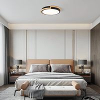 TSINYE Luminaire de plafond moderne à LED de forme ronde encastré au plafond Luminaire de cuisine minimaliste