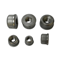 Écrous de raccordement coniques en fer pour tubes de bambou, raccords internes pour meubles, capuchons à lèvre ronds impériaux M6 M8 M10 1/4-20 5/16-18 3/8-16