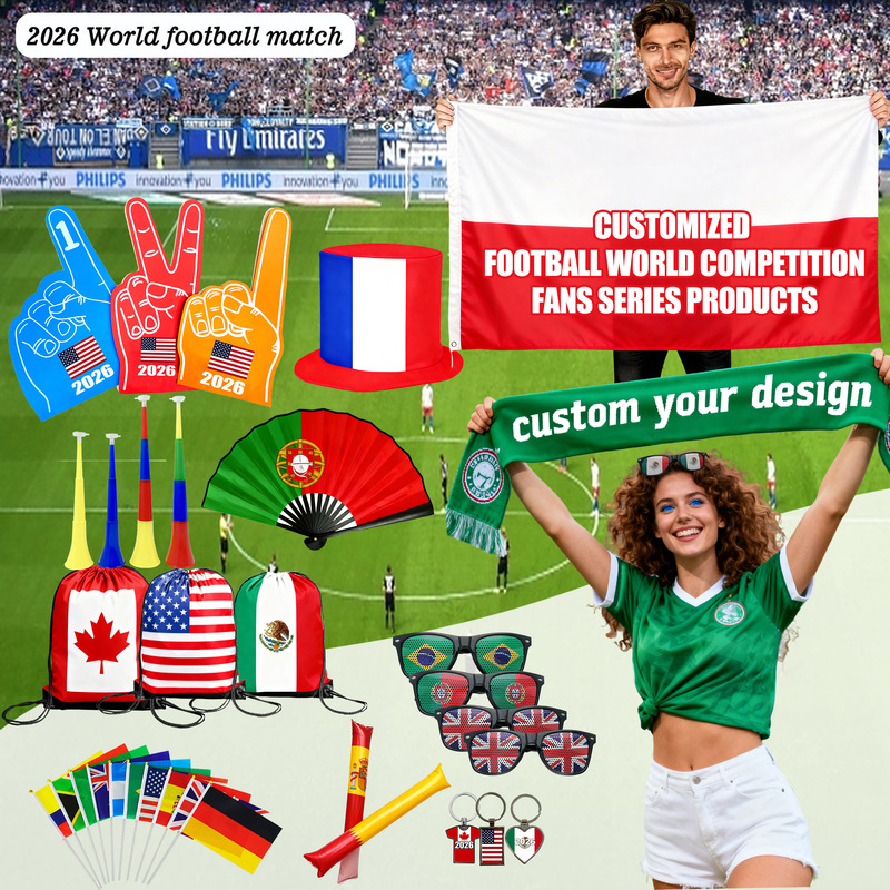 Promotional 2026 Football Fans Items Products