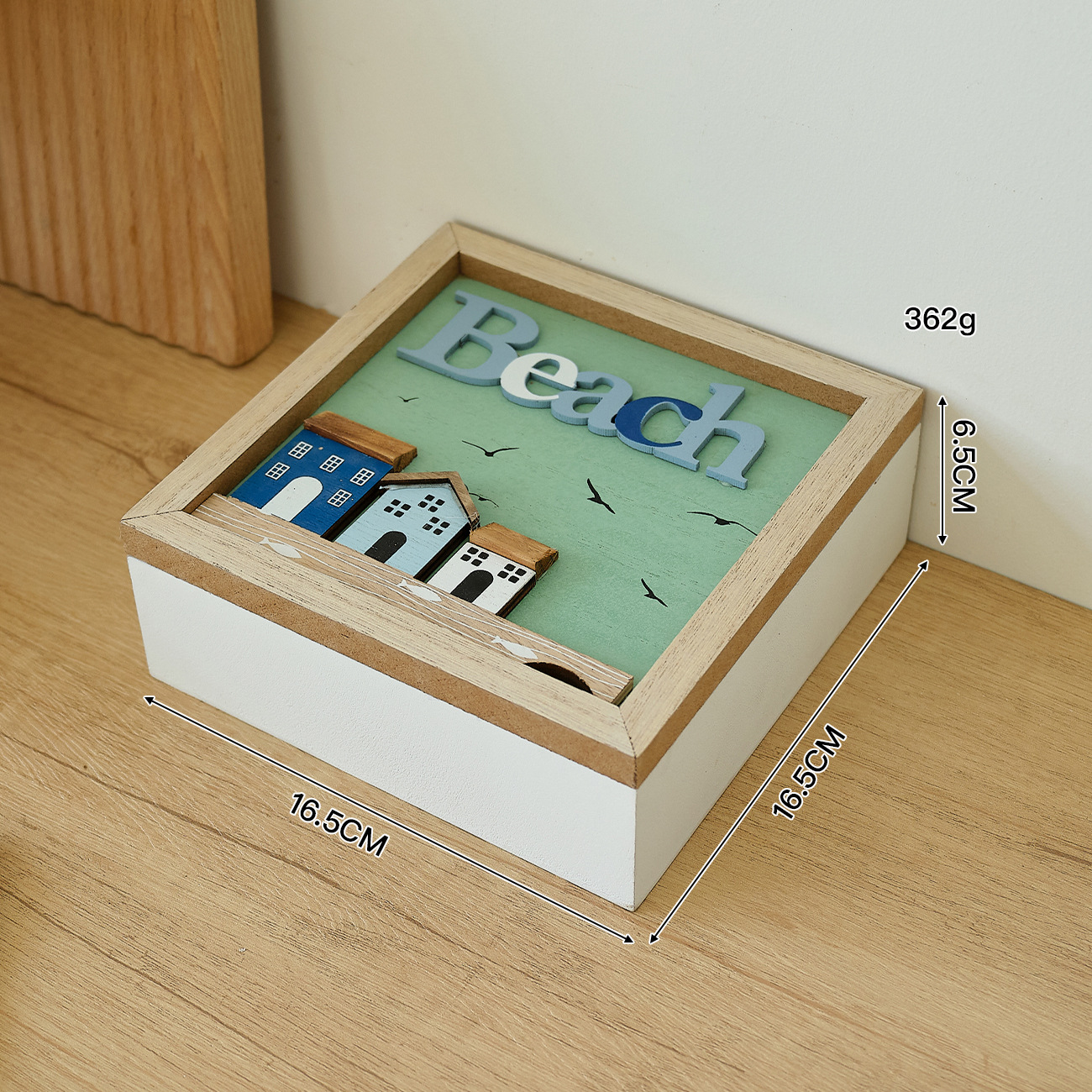 Boîte de rangement à 4 compartiments