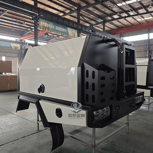 Camión cama Ute Canopy Camper Remolque de paleta de aluminio con 3 puertas y caja de herramientas <span class=keywords><strong>Venta</strong></span> - Product Image 2