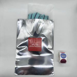 Bolsas de Envío Personalizadas con Logotipo, Plateadas Metálicas Brillantes, para Ropa, 6x9 10x13, de Aluminio y Poliéster - Product Image 4