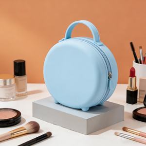 Sac de maquillage en silicone imperméable multifonctionnel de grande capacité, élégant et portable pour le voyage - Product Image 5