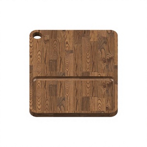 Tabla de Cortar de Madera de Teca Natural, Material Seguro para Alimentos, Sin Pintura ni Barniz, Halal, Personalizable, Legal para Cocina - Product Image 1