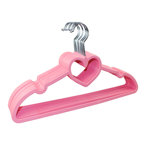 Cintres en plastique pour vêtements d'enfants, bébés et tout-petits – Organisateur de manteaux et chemises, rangement gain de place pour la garde-robe, usage quotidien - Product Image 1