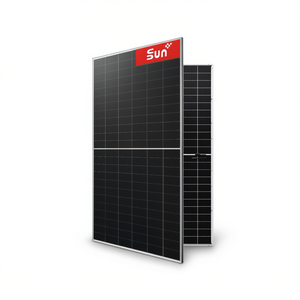 Panel Solar Bifacial Sunplus de 580W Tipo N, 2456x1134mm, Módulo Fotovoltaico de Alta Eficiencia - Product Image 1