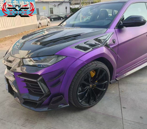 ชุดแต่งรอบคัน MSY-V3 สไตล์คาร์บอนไฟเบอร์แห้ง สำหรับ Lamborghini Urus <span class=keywords><strong>2018</strong></span>+ ประกอบด้วยลิ้นกันชนหน้า สเกิร์ตข้าง บังโคลน และสปอยเลอร์หลัง พร้อมอุปกรณ์ตกแต่งรถยนต์ - Product Image 5