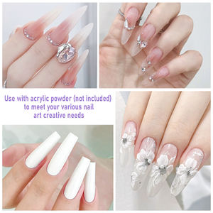 Customized Private Label <strong>Monomer</strong> <strong>Acrylic</strong> Nail Liquid 8.12 Oz <strong>Acrylic</strong> <strong>Monomer</strong> For Nails Extension With Nail Brush Dappen Dish - Product Image 3