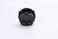 Timer Digital Bulat Terbaru 12v 24v DC 6 Digit Penghitung Jam Mekanis untuk Mesin Generator Kompresor Udara