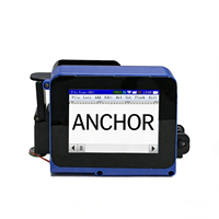 Impresora de Inyección de Tinta Portátil Mini de 12.7mm, con Batería, Pantalla Táctil, Capaz de Imprimir Códigos de Barras 2D, Fechas, Números, Etiquetas, Medios Flexibles/para Huevos