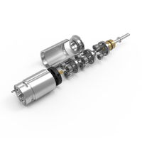 Moteur sans balais à boîte de vitesses à faible régime et couple élevé ZHAOWEI MD038038-4 38mm 12V 24V 1kg.cm 1294 tr/min pour tensiomètre au poignet