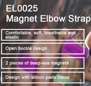 プレミアムエルボーブレース、柔らかく通気性のある生地と調節可能なオープンバックル付き、スポーツリカバリー用 - Product Image 3