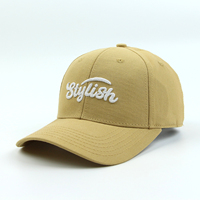 Casquette de baseball unisexe en sergé 100 % coton, non structurée, avec lettres 3D brodées, 6 panneaux, réglable, style Dad Hat, pour le sport, vente en gros