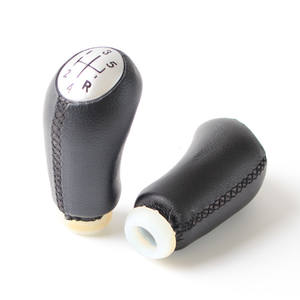 Pommeau de levier de vitesse pour Renault Laguna Megane 2 Clio 3 Scenic 2, en cuir PU, design ergonomique - Product Image 2