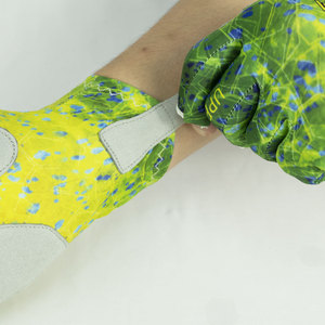 2025 venta al por mayor nuevo estilo sin dedos UV50 + guantes de pesca UPF50 + guantes transpirables de alta calidad para el manejo de peces