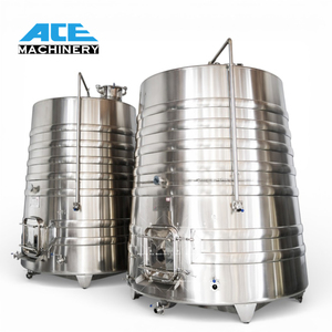 Tanque de Fermentación de Vino de Acero Inoxidable de Grado Alimenticio de 8000L con Camisa de Enfriamiento, Capacidades de 30000L para Maquinaria de 1000L, 2500L, 4000L, 3000L - Product Image 2