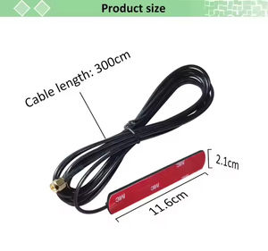 Antenne radio FM en gros 2025, antenne <span class=keywords><strong>bio</strong></span>, céramique, HD, 2 patchs, visière, 5,8 GHz, UHF, 900 MHz, antenne patch - Product Image 3