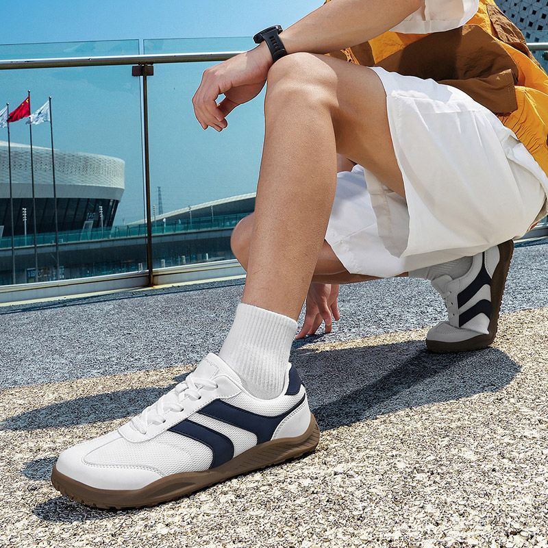 Fast Delivery Retro Barefoot Sneakers GAT Style Minimalist German Trainer Wide Toe Box Zero Drop Shoes Ready To Ship
