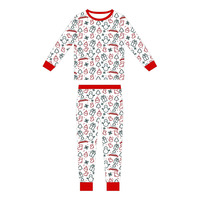 Hongbo Designer de luxe élégant bébé-vêtements élégant imprimé décontracté bébé naissance tenue nouveau-né bambou Spandex coton tenue pour