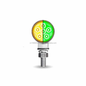 Luz LED Personalizada para Camión, Mini Marcador Lateral Redondo de Doble Cara de 1.8 Pulgadas, Indicador de Advertencia, Reflector, Luz de Freno y Reversa para Remolque - Product Image 6