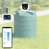 Sensor de Nivel Ultrasónico LoRa con Monitoreo Remoto en Tiempo Real por Aplicación, Alarma de Nivel Alto/Bajo para Tanques de Agua y Almacenamiento