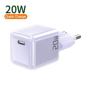 Cargador Rápido Super Mini Cube 2025, <span class=keywords><strong>EN</strong></span> 62368, Enchufe EU/KR, Colores Vibrantes, GaN, PD 20W, Puerto Único Tipo-C, QC3.0, PD3.0, para <span class=keywords><strong>iPhone</strong></span> y <span class=keywords><strong>AirPods</strong></span> - Product Image 6