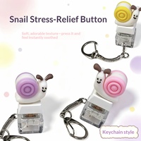 Clés de clavier en forme d'animaux, gadget anti-stress, pendentif pour clé de clavier, décoration de porte-clés, emballées individuellement