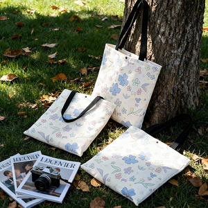 Bolsa de Regalo Reutilizable de Tela No Tejida con Diseño de Dibujos Animados, Impresión de Logotipo Personalizado para Tiendas de Ropa, Bolsa de Compras Ecológica - Product Image 2