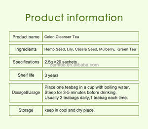 Té Limpiador de Colon Winstown, Té Desintoxicante Herbal Natural, Apoya la Limpieza Intestinal, Salud Digestiva, Té Verde para el Abdomen de Marca Privada - Product Image 3