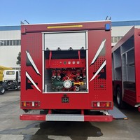 Nouveau camion de pompiers 4x4 4x2 à mousse et poudre, pour intervention d'urgence et lutte contre les incendies forestiers