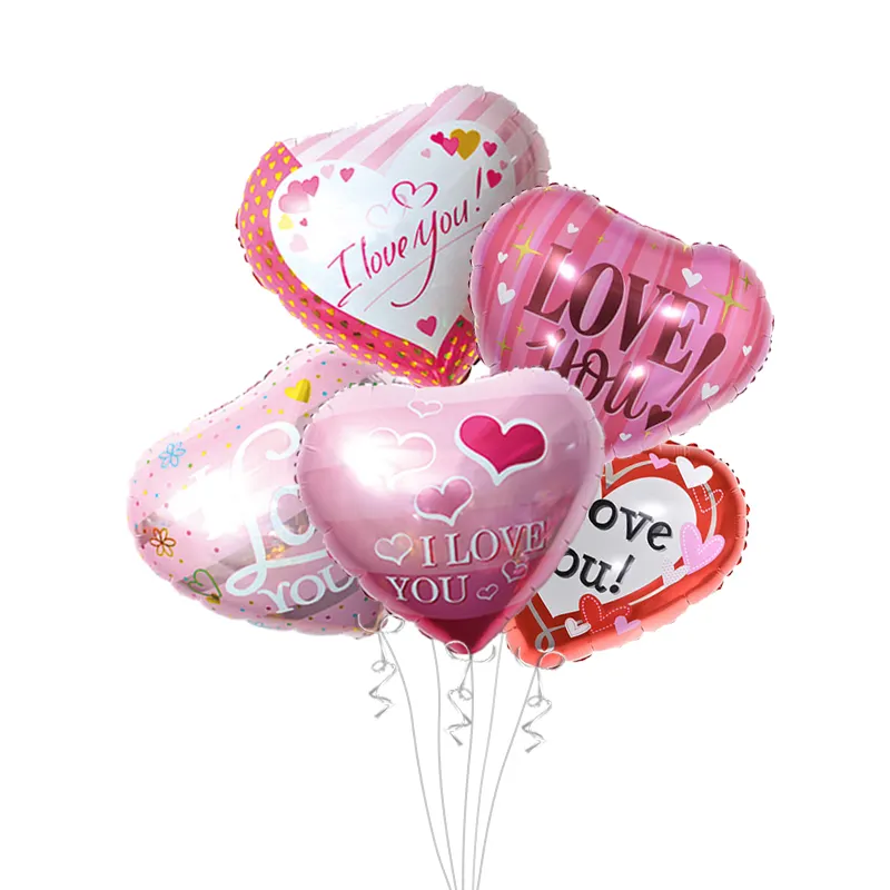 2021 Valentinstag Party Dekoration 18 Zoll Herzform spanische Liebes folie Ballon Te amo Globos
