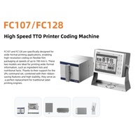 HPRT 24mm DC24A-E QR Code Date Numéro de lot Machine d'impression Ruban Transfert Thermique Surimprimante Industrielle TTO Imprimante