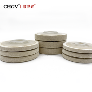 Ruote disco lucidanti in feltro di lana arancione angolare in lana lucidante per lucidare la ruota in feltro di lana lucidante in vetro duro - Product Image 4